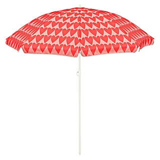 Mica Decorations Strandschirm (Rosa, Durchmesser Bespannung: 160 cm)