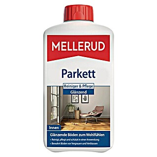 Mellerud Reinigungs- & Pflegemittel Parkett & Kork (1 l, Flasche mit kindergesichertem Verschluss)