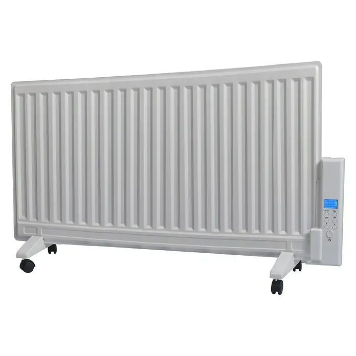 Voltomat HEATING Ölradiator - 1.000 W, Raumgröße bis ca. 10 m², Weiß - Weißer, mobiler Heizkörper mit digitaler Steuerung für flexible Wärme im Raum.