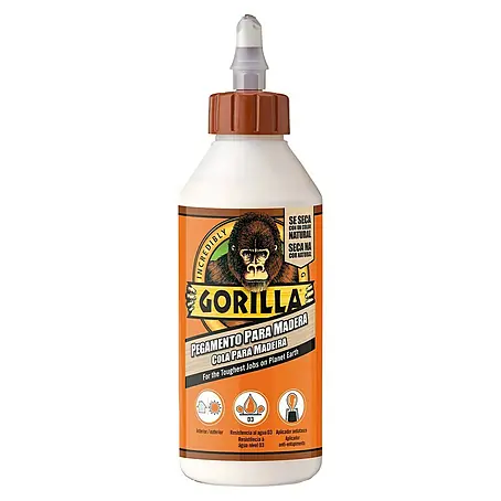 Gorilla  Cola blanca para madera