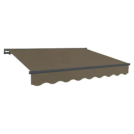 SmartSun  Toldo de brazos extensibles Dark Easy Lite Habana