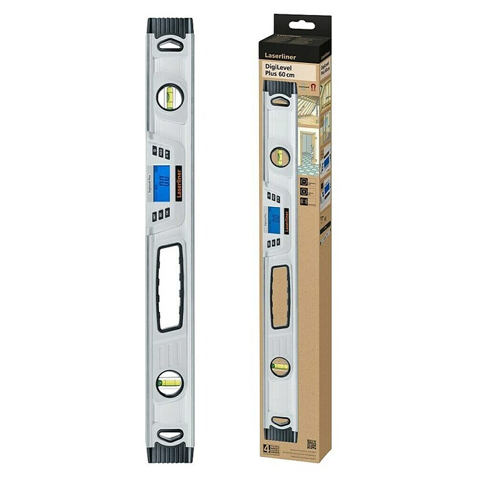Laserliner Digitalna vodna tehtnica DigiLevel Plus 60  (Dolžina: 60 cm) | 1941 - Laser- und elektrische Messgeräte | BADM - Meßwerkzeuge | BAD - Handwerkzeuge | BA - Handwerkzeuge | B - Werkz/Masch/Maschzubeh/Auto | BAUHAUS