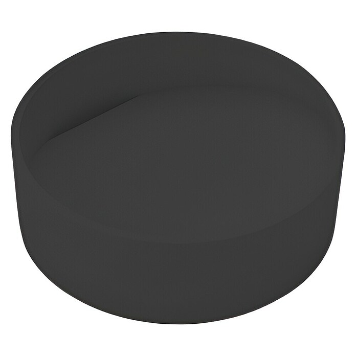 Lavabo de sobremesa Luna (Diámetro: 37 cm, Negro, Redonda) | BAUHAUS