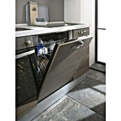 Küchenzeile Rita (Breite: 270 cm, Mit Elektrogeräten, Eiche Grau-Nachbildung)