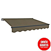 SmartSun Toldo de brazos extensibles Dark Easy Lite Habana (Marrón, Ancho: 2,95 m, Caída: 2 m) | BAUHAUS