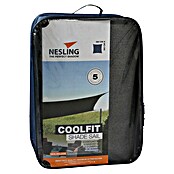 Nesling Sonnensegel (L x B: 360 x 360 cm, Grau, Quadratisch)