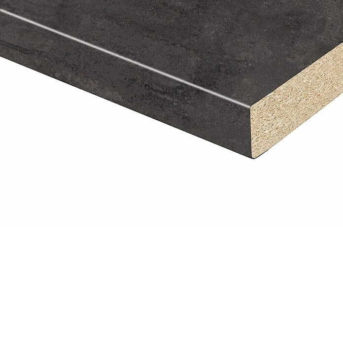 Kaindl Küchenarbeitsplatte (Beton dunkel, L x B x S: 4 100 x 900 x 38 mm) | BAUHAUS