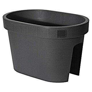 Balkonbak (Antraciet, l x b x h: 40 x 27 x 25 cm)