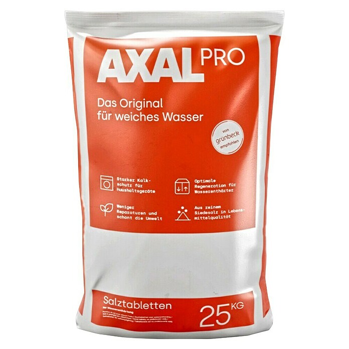 Axal Regenerier-Siedesalztabletten (25 kg) | BAUHAUS