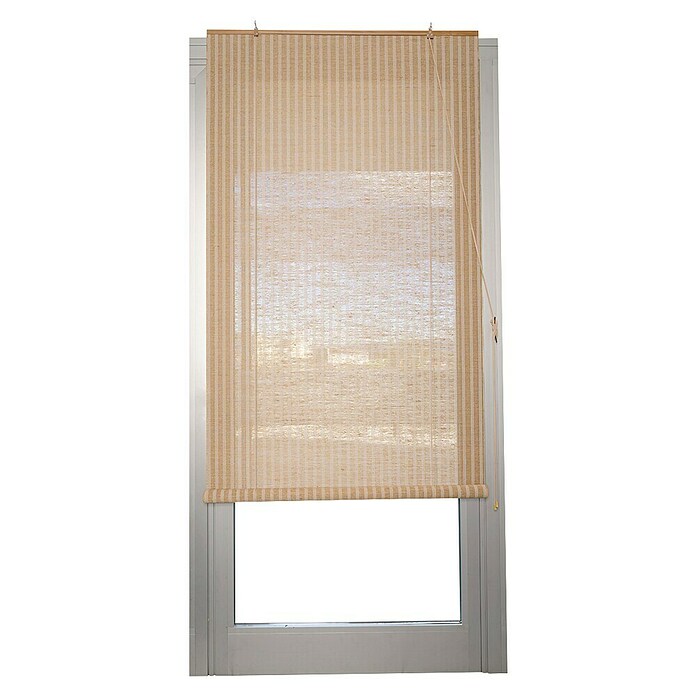 Estor enrollable Yute (An x Al: 100 x 190 cm, Cerezo, Unicolor) | BAUHAUS