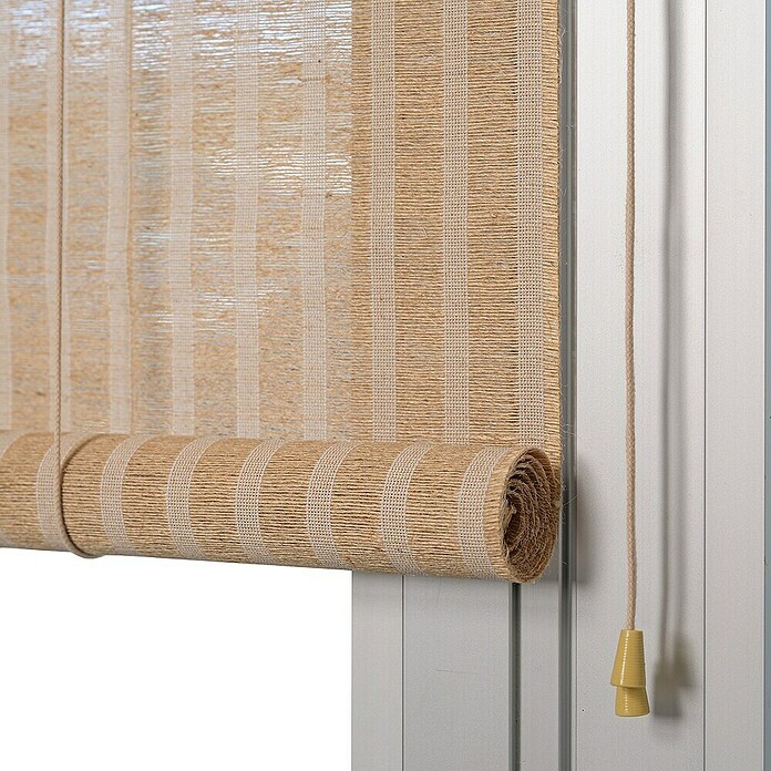 Estor enrollable Yute (An x Al: 100 x 190 cm, Cerezo, Unicolor) | BAUHAUS