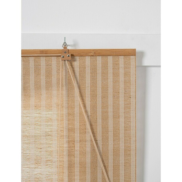 Estor enrollable Yute (An x Al: 100 x 190 cm, Cerezo, Unicolor) | BAUHAUS