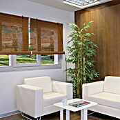 Estor enrollable de bambú (An x Al: 100 x 190 cm, Nogal, Unicolor) | BAUHAUS