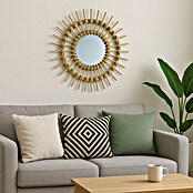 Espejo de pared Sol Bambú (Diámetro: 53 cm, Natural) | BAUHAUS