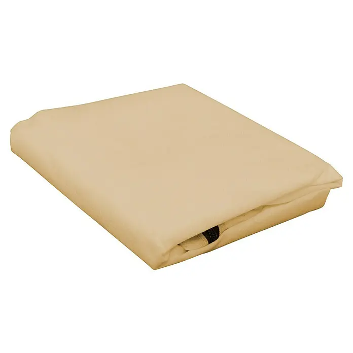 Windhager Haubenvlies Protect - B x H: 1,1 x 1,1 m, Beige, 50 g/m² - Beige Schutzhülle mit Reißverschluss, ideal zum Schutz Ihrer Gartenmöbel vor Witterungseinflüssen. Robuster Schutz für lange Haltbarkeit.