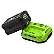 Greenworks 60V Akkusystem Začetni komplet G60B2  (60 V, 2 Ah) | 7394 - Ladegerät und Akku Marke | IAEL - Akku/Ladegeräte | IAE - Gartenmotorgeräte | IA - Gartenhartware | I - Stadtgarten | BAUHAUS