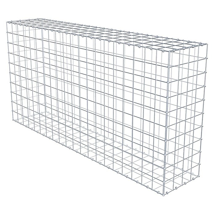 Gabiona Gabione (200 x 40 x 100 cm, Maschenbreite: 10 cm, Maschenhöhe: 10 cm) | BAUHAUS