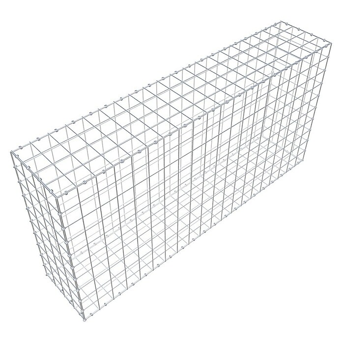 Gabiona Gabione (200 x 40 x 100 cm, Maschenbreite: 10 cm, Maschenhöhe: 10 cm) | BAUHAUS