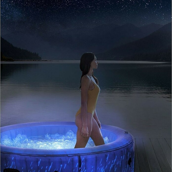 Bauhaus Jacuzzi Intex Intex Pure Spa Hidromasažna Kada Glow Deluxe