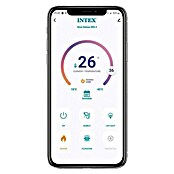 Intex Pure Spa Masažna kad Glow Deluxe  (196 x 71 cm, Črna, Bela) | Napihljivi masažni bazeni | Masažni bazeni | Bazeni | Vrt in prosti čas | Izdelki | BAUHAUS