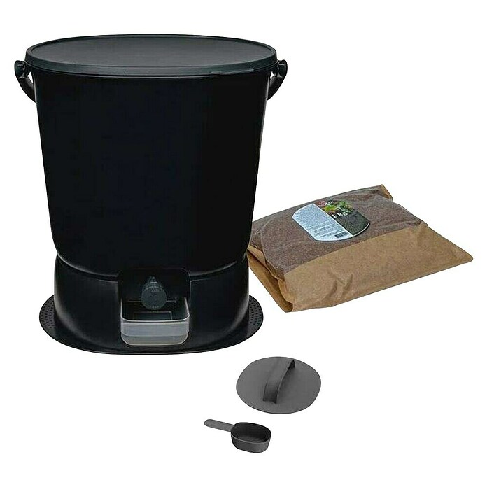 Kompostnik Bokashi Organko Essential  (15,3 l, 35,5 x 28,2 x 38,6 cm) | 7488 - Komposter | IAGG - Gartenartikel | IAG - Außenbereichsausstattung | IA - Gartenhartware | I - Stadtgarten | BAUHAUS