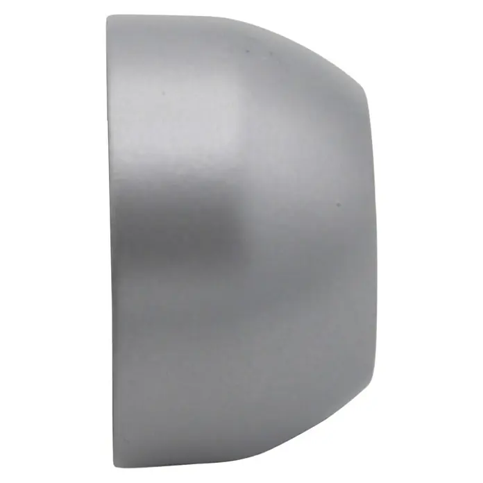 Expo Ambiente Trägerverlängerung - Aluminium, Geeignet für: Gardinenstangen Ø 20 mm - Abdeckung aus grauem Kunststoff für den Innenbereich, glatte Oberfläche, abgerundete Ecken für vielseitige Anwendungen.