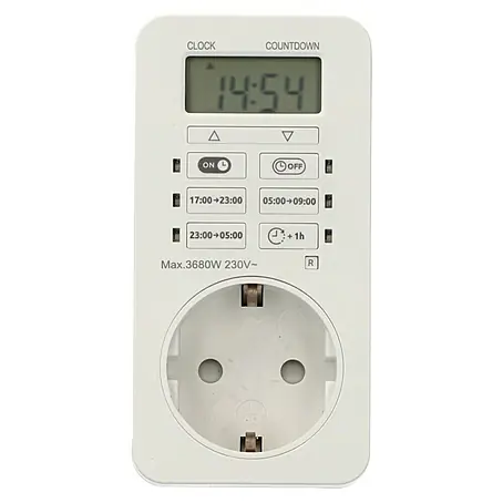 UniTEC  Tages-Zeitschaltuhr Greenline Digital
