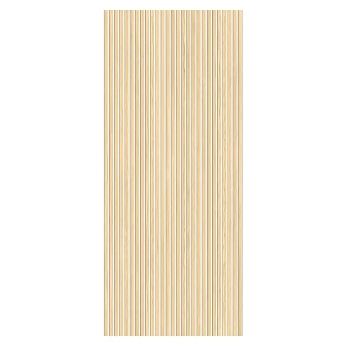 Grosfillex Wandpaneel Element 3D - Linio Bright Ash, 2.600 x 375 x 8 mm - Holzpaneele mit vertikalen Lamellen in hellem Holzton, ideal für moderne Wandgestaltung und natürliche Optik.
