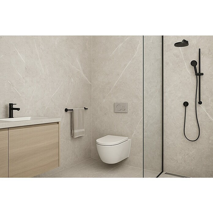 Inspiro Wandtegel Vague PVC (75 x 45 cm, Grijs) | BAUHAUS