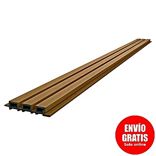 Dioco Revestimiento decorativo alistonado (L x An: 220 x 17 cm, Marrón cedar)