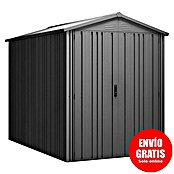 Hoggar Caseta para jardín Pioneer Y50 (Medidas ext. (An x Pr): 168 x 256 cm, Antracita, Acero, 4,3 m²) | BAUHAUS