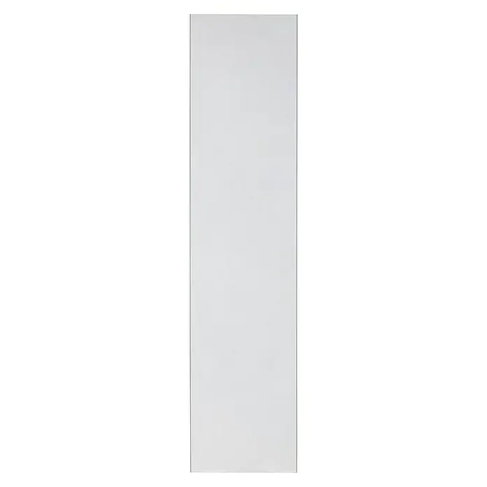 Grosfillex Wall+ Wandpaneel - White Stone, 2.600 x 600 x 5 mm - Weiße Kühlschranktür. Die glatte, minimalistische Kühlschranktür ist schlicht und funktional gestaltet, ideal für moderne Küchen.