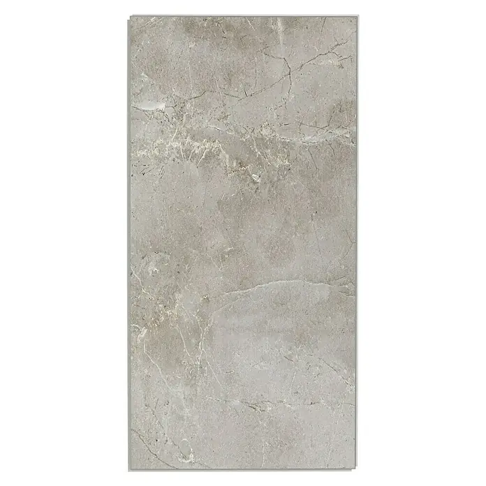 Grosfillex Wall+ Wandpaneel - Grey Marble, 600 x 300 x 5 mm - Graue Fliese mit Marmormuster für ein elegantes und modernes Design, ideal für Boden- und Wandbeläge.