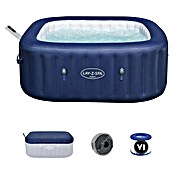 Bestway Lay-Z-Spa Mobilni hidromasažni bazen AirJet 6 Hawaii  (D x Š x V: 180 x 180 x 71 mm, Tamno plava, 840 l) | BAUHAUS
