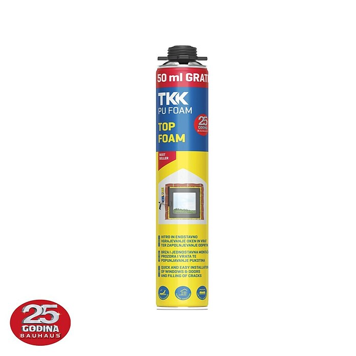 Pjena za pištolj Top Foam  (800 ml, Plastika) | BAUHAUS