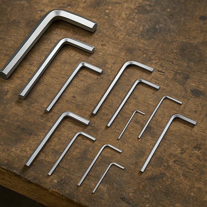 Llave Allen (Ancho de llave: 4 mm)