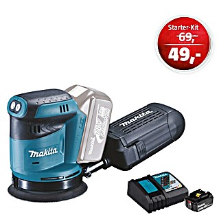 Makita LXT 18V Maschinenpaket (Akku-Exzenterschleifer DBO180Z + 49€ Starter-Kit)