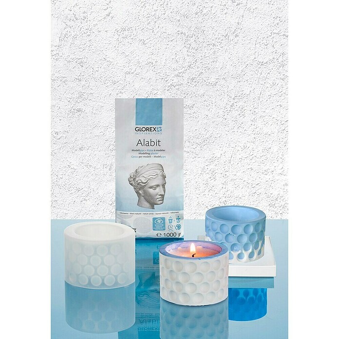 Glorex Modelliergips Alabit (1 kg)