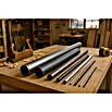 Kantoflex Rundrohr (Ø x L: 10 x 1.000 mm, Stärke: 1 mm, Edelstahl)
