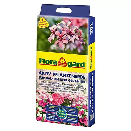 Floragard  Balkon- & Geranienerde Aktiv