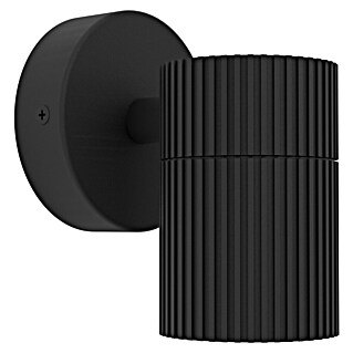 Eglo Aplique exterior Tomelloso (28 W, 6 x 12 cm, Negro, IP44)