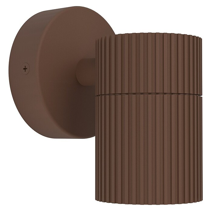 Eglo Aplique exterior Tomelloso (28 W, 6 x 12 cm, Marrón, IP44) | BAUHAUS