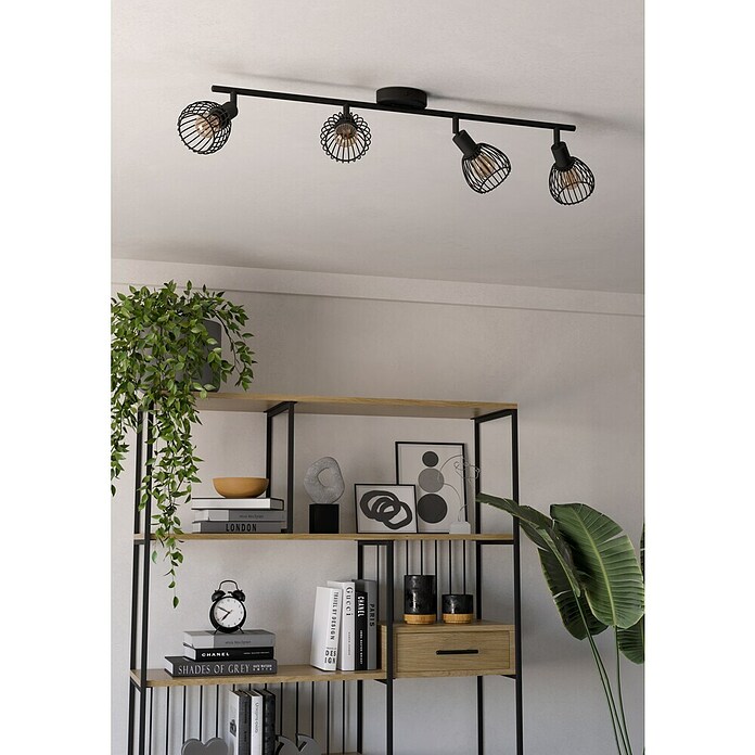 Eglo Regleta Sonnino (40 W, Negro, E14, 4 ud.) | BAUHAUS
