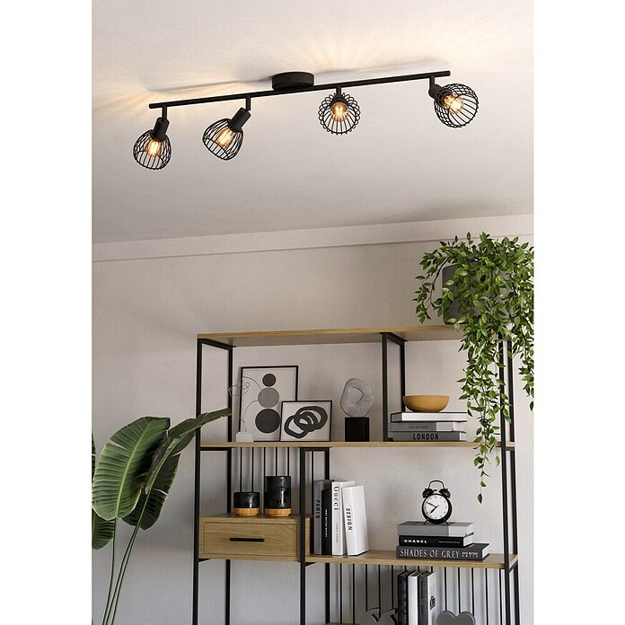 Eglo Regleta Sonnino (40 W, Negro, E14, 4 ud.) | BAUHAUS
