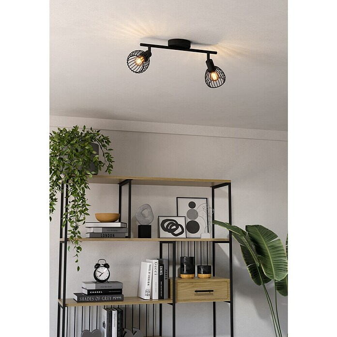 Eglo Regleta Sonnino (40 W, Negro, E14) | BAUHAUS