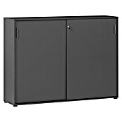 Schildmeyer 1500 Schiebetür Schrank (L x B x H: 41 x 160,2 x 119,4 cm, Anthrazit) | BAUHAUS