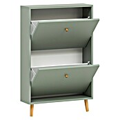 Schildmeyer Bjarne Schuhschrank (L x B x H: 19,5 x 59,8 x 92,2 cm, Pistazie, Anzahl Fächer: 2 Stk.) | BAUHAUS