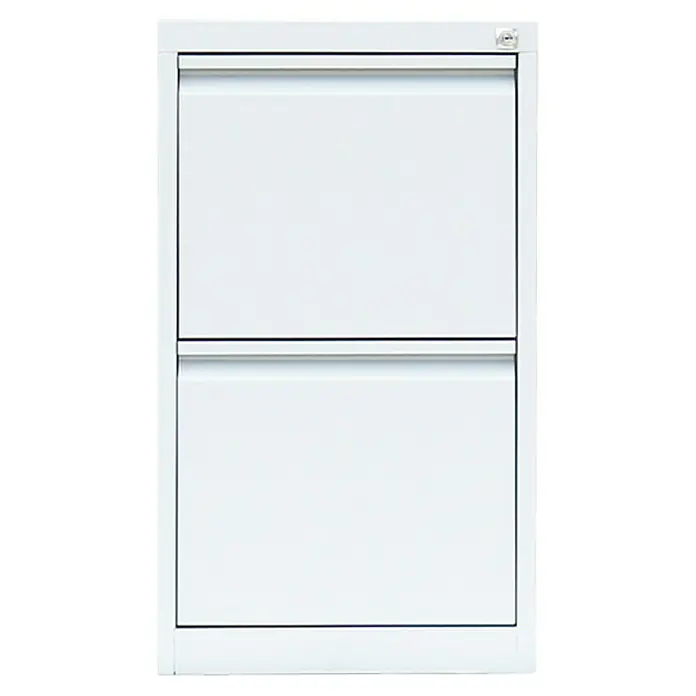 Lüllmann Hängeregisterschrank - H x B x T: 70,5 x 40 x 62 cm, Signalweiß, Fertig montiert, Anzahl Schubladen: 2 Stk. - Weißer Büroschrank mit zwei Schubladen, ideal zur Aufbewahrung von Dokumenten und Büromaterialien. Praktisch und platzsparend.