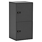 Schildmeyer Spind Locked (L x B x H: 40,6 x 45,5 x 92,6 cm, Anzahl Türen: 2 Stk., Anthrazit, Zahlenschloss) | BAUHAUS