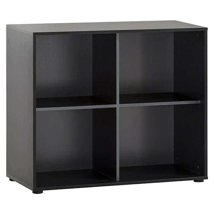 Schildmeyer Hank Regalwürfel (L x B x H: 41 x 100 x 83,6 cm, Schwarz) | BAUHAUS